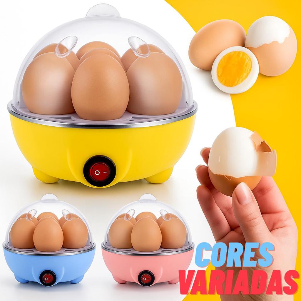 Cozedor De Ovos Portátil Elétrico Cozinha A Vapor 220v em Oferta na Shopee