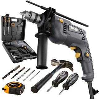 Parafusadeira e Furadeira de Impacto WF 700K10 Mandril de 3/8" WAP Potência de 700W + Maleta em Oferta na Shopee