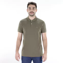 Camiseta Polo Colcci 03115 Verde Oliva - Masculino