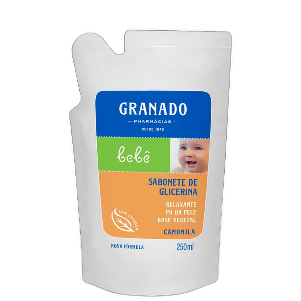 Granado Bebê Glicerina Camomila Sabonete Líquido Refil 250ml em Oferta na Shopee