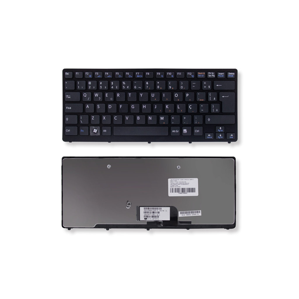 Teclado para Notebook Sony Vaio Pcg PCG-61411L | Preto ABNT2 em Oferta na Shopee