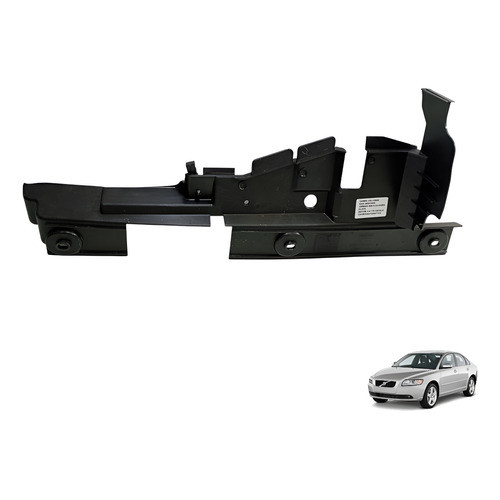 Moldura Acabamento Defletor Modulo Volvo S40 2008 2009 2010