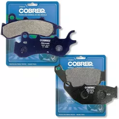 Kit Pastilhas de Freio Nxr 160 Bros Combi Brake 2018 A 2026 Cobreq