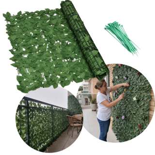 Kit Muro Inglês 3x1 Jardim Vertical Artificial + Abraçadeira em Oferta na Shopee