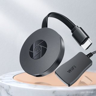 1080P Chromecast Mirascreen G2 HDMI Display Wifi TV Stick Receptor Sem Fio Fidelidade HD em Oferta na Shopee