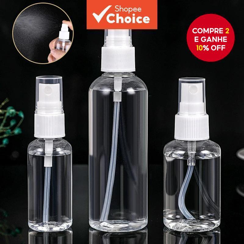 Frasco De Spray Recarregável Portátil-Recipiente Cosmético De Viagem Para Armazenamento De Perfume , Toner E Líquido em Oferta na Shopee