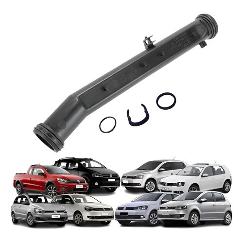 Tubo De Água Original Volkswagen Gol G3 G4 G5 G6 Saveiro Voyage  Fox Crossox Spacefox Golf Polo 032121065d