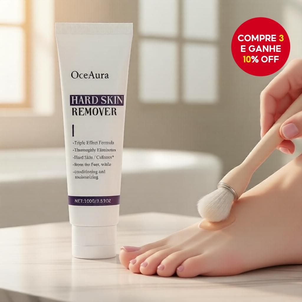 100g Creme Reparador para Pés com Ureia e Ácido Salicílico, Hidratação Profunda para Pés Secos e Rachados