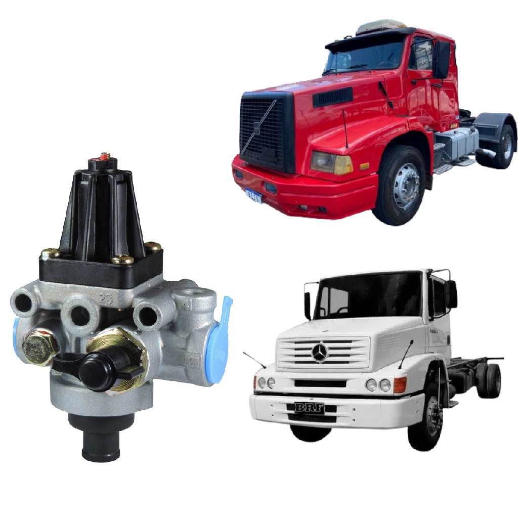 Válvula Reguladora Pressão Ar Mb Tipo Wabco 1113 1313 1318 1214 1618