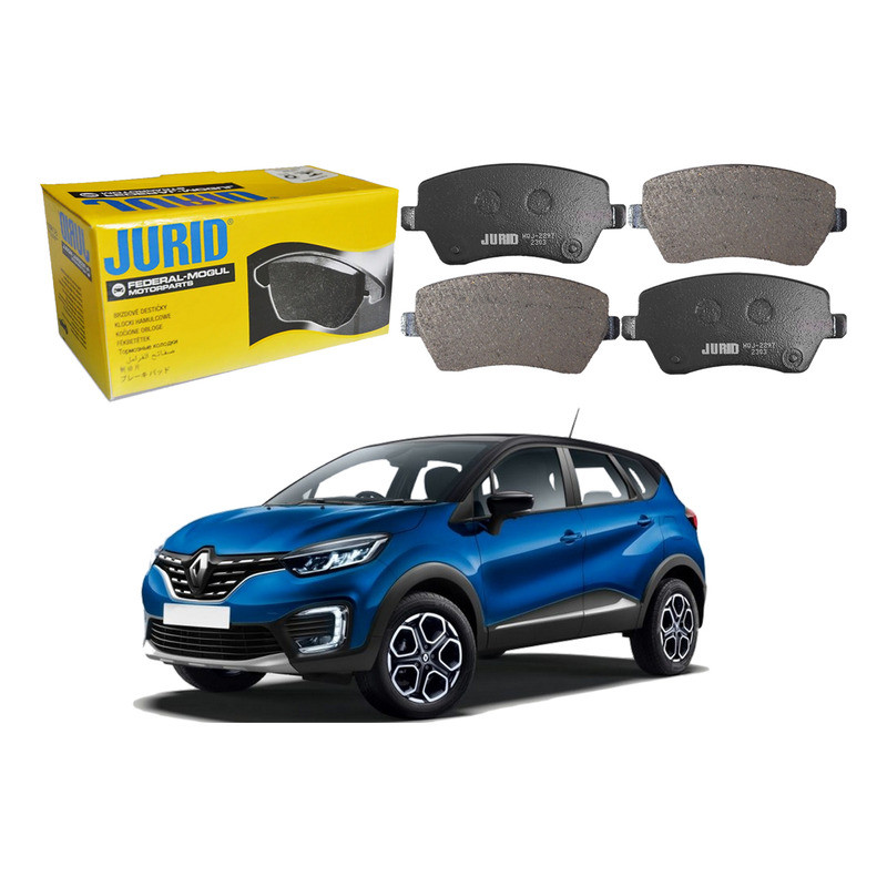 Pastilha Freio Dianteira Captur 1.6 2021 A 2022