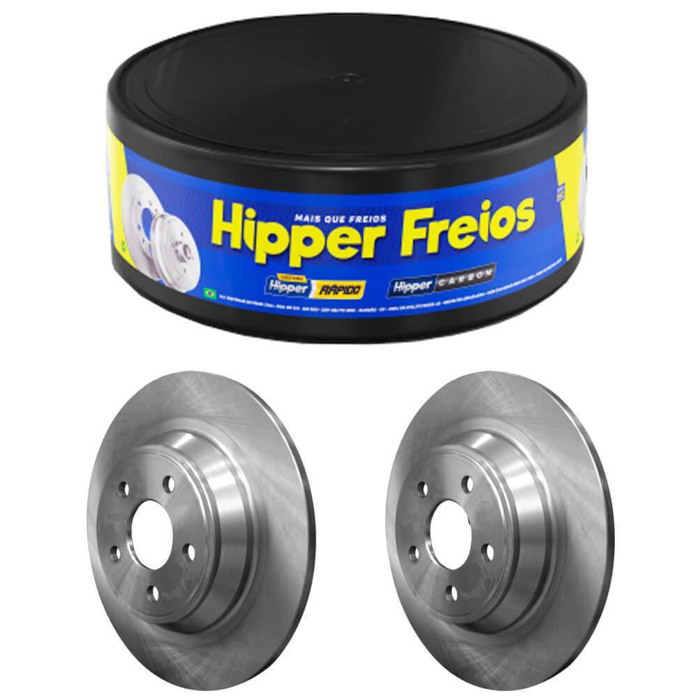 Par Disco Freio Volkswagen Nivus Polo Virtus Traseiro Sólido em Oferta na Shopee