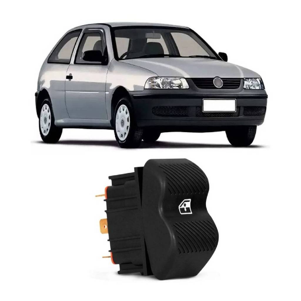 BOTAO DE VIDRO ELETRICO GOL G2 BOLA 1993 1999 em Oferta na Shopee