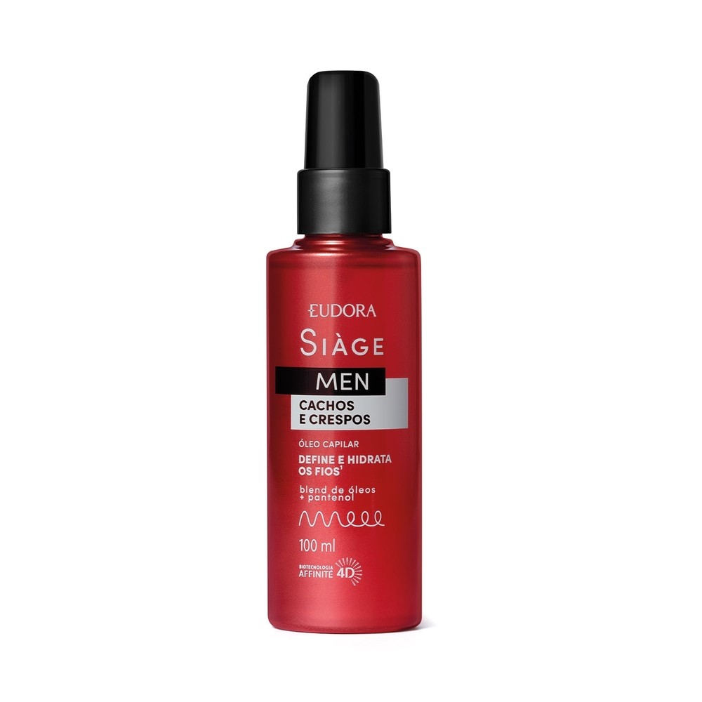 Eudora Siàge Men Cachos e Crespos Óleo Capilar 100ml