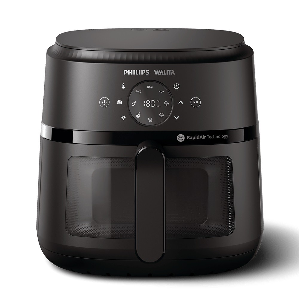 Fritadeira Airfryer Digital Série 2000 XL Philips Walita, 1700W, NA230, Preto 220V em Oferta na Shopee