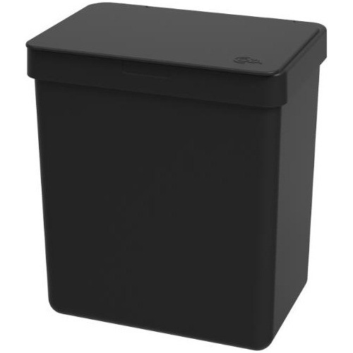 Lixeira Single 2,5 Litros Preta