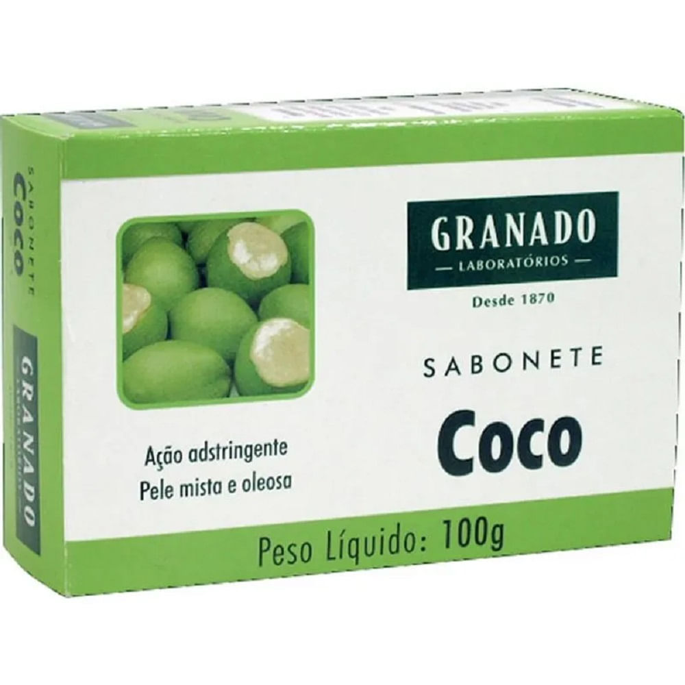 Sabonete Granado Coco 100g em Oferta na Shopee