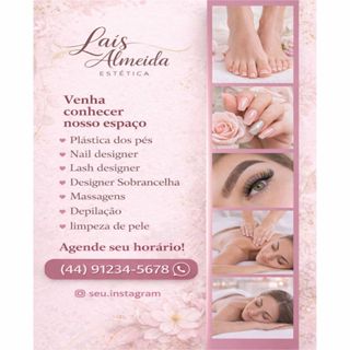 💅 Banner em Lona Personalizado 💅 ✨ Manicure • Pedicure • Nail Designer ✨ 🏠 Salão | Studio | Estética em Oferta na Shopee