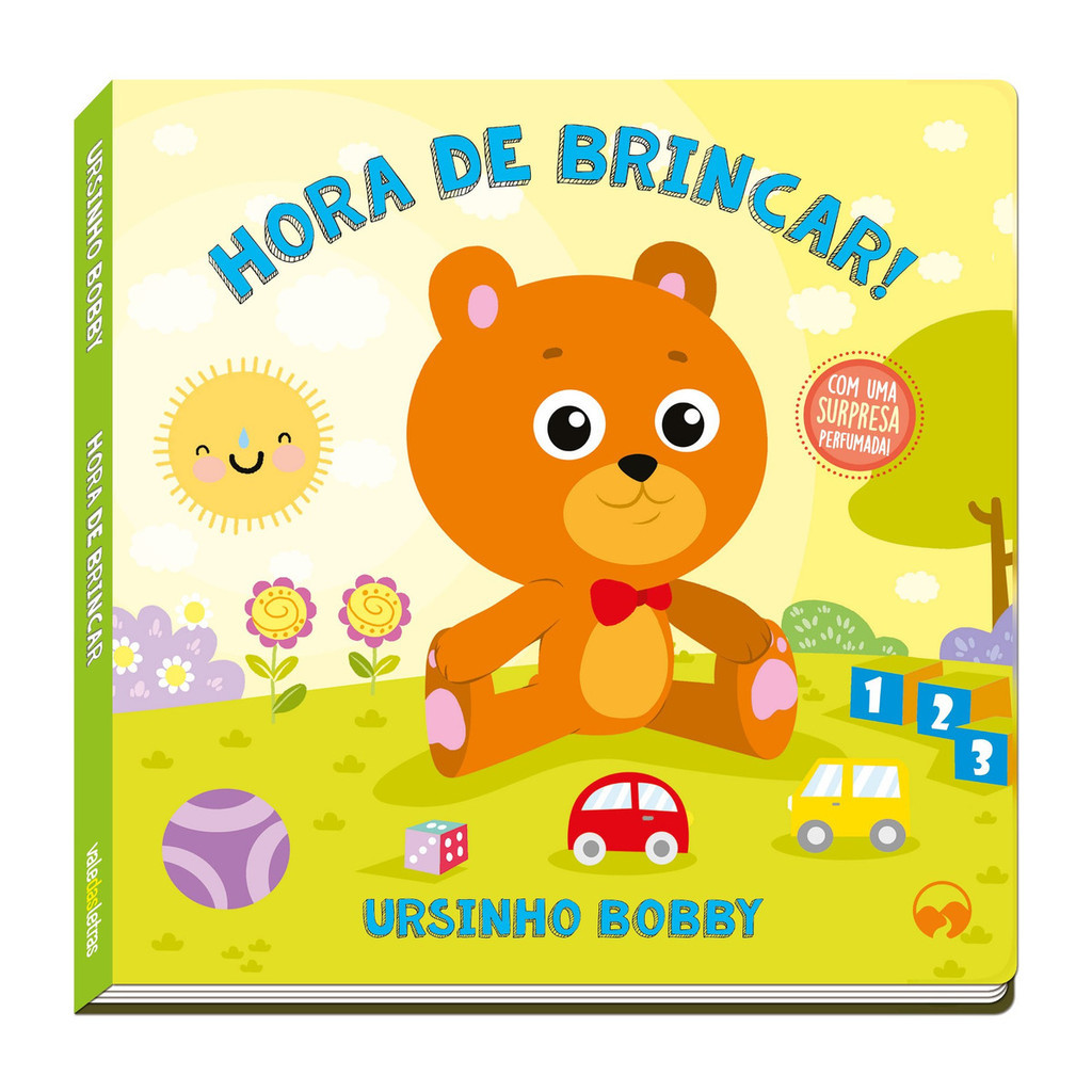 Livro Hora De Brincar!: Ursinho Bobby - Patrícia Amorim | Capa Dura