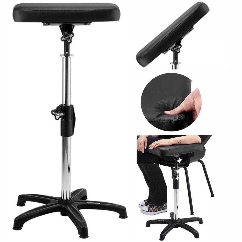 Apoio De Braço E Perna Para Tatuador Revolution Preto em Oferta na Shopee