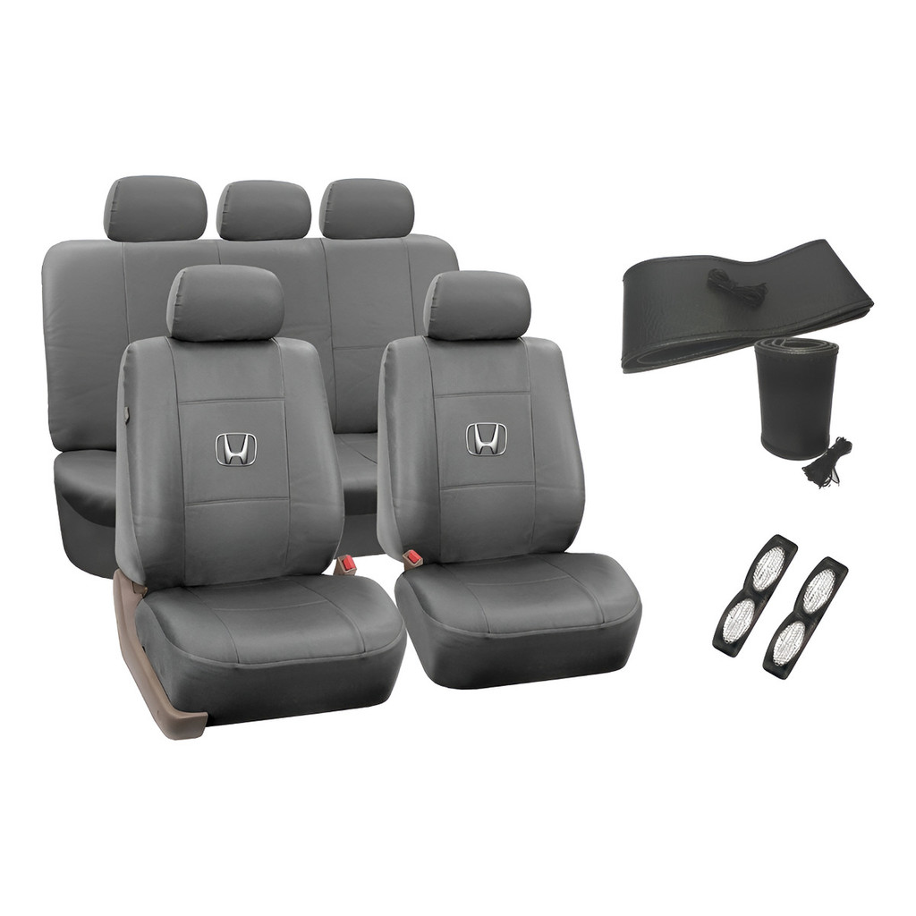 Jogo Capa Banco Couro Honda Civic 2007 2008 2009 2010 2011 em Oferta na Shopee