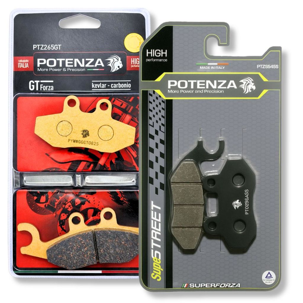 Kit Pastilhas de Freio P/ Dafra Citycom 300i 2019 Em Diante Potenza