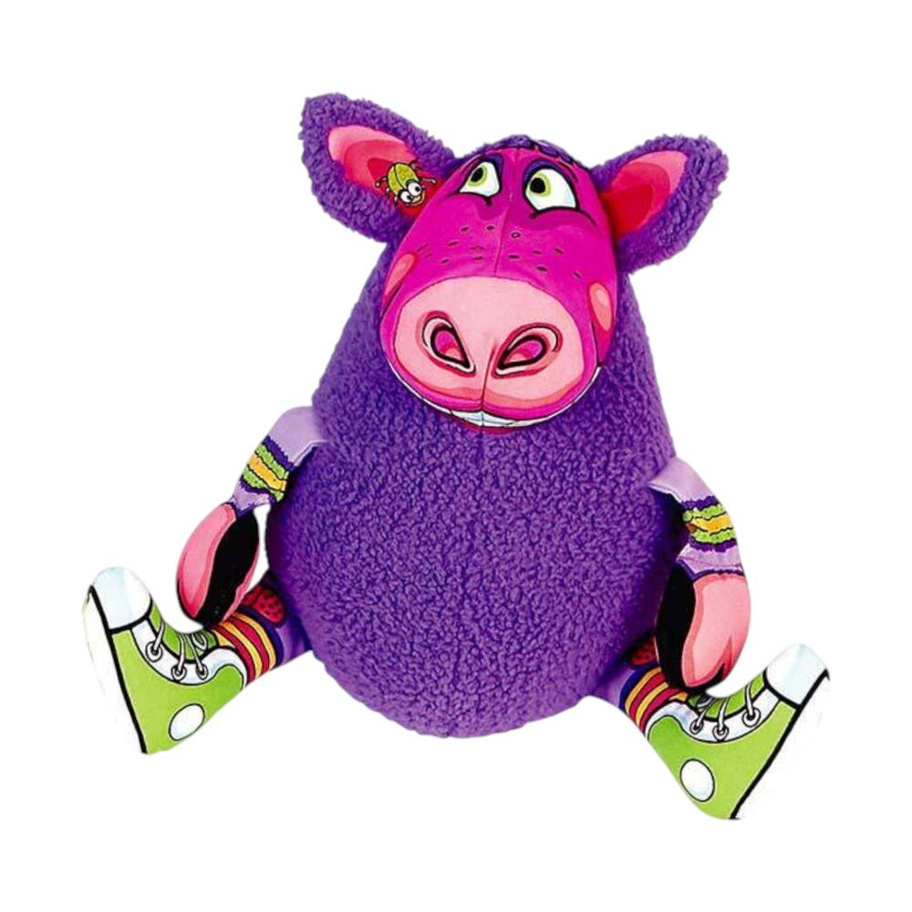 Gruntley’s Porquinho Rosa: Brinquedo Interativo para Cães Pequenos com Apito