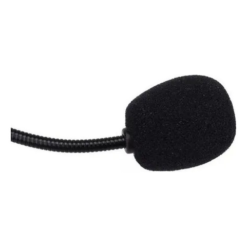 Espuma Preta Para Microfone De Lapela Lt4 Kit 2 Unidades