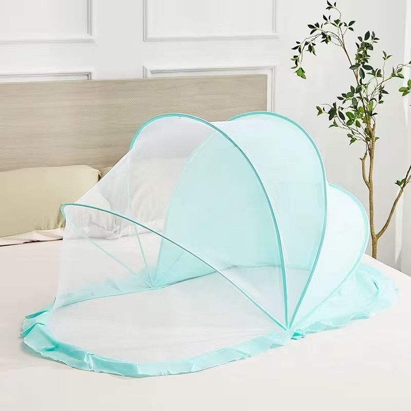 Mosquiteiro Infantil Dobrável Rede Mosquiteira Portátil 120x65x75cm - MGC
