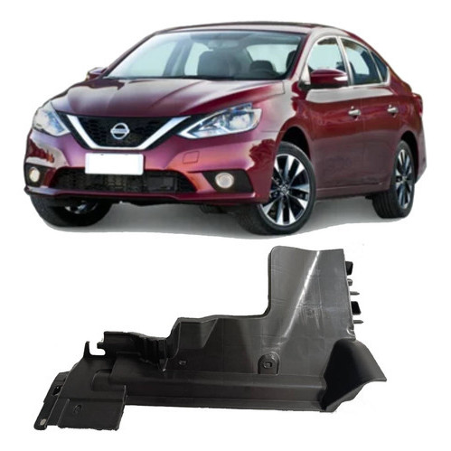 Defletor Inferior Ar Radiador Dianteiro Sentra 2017 18 19 20