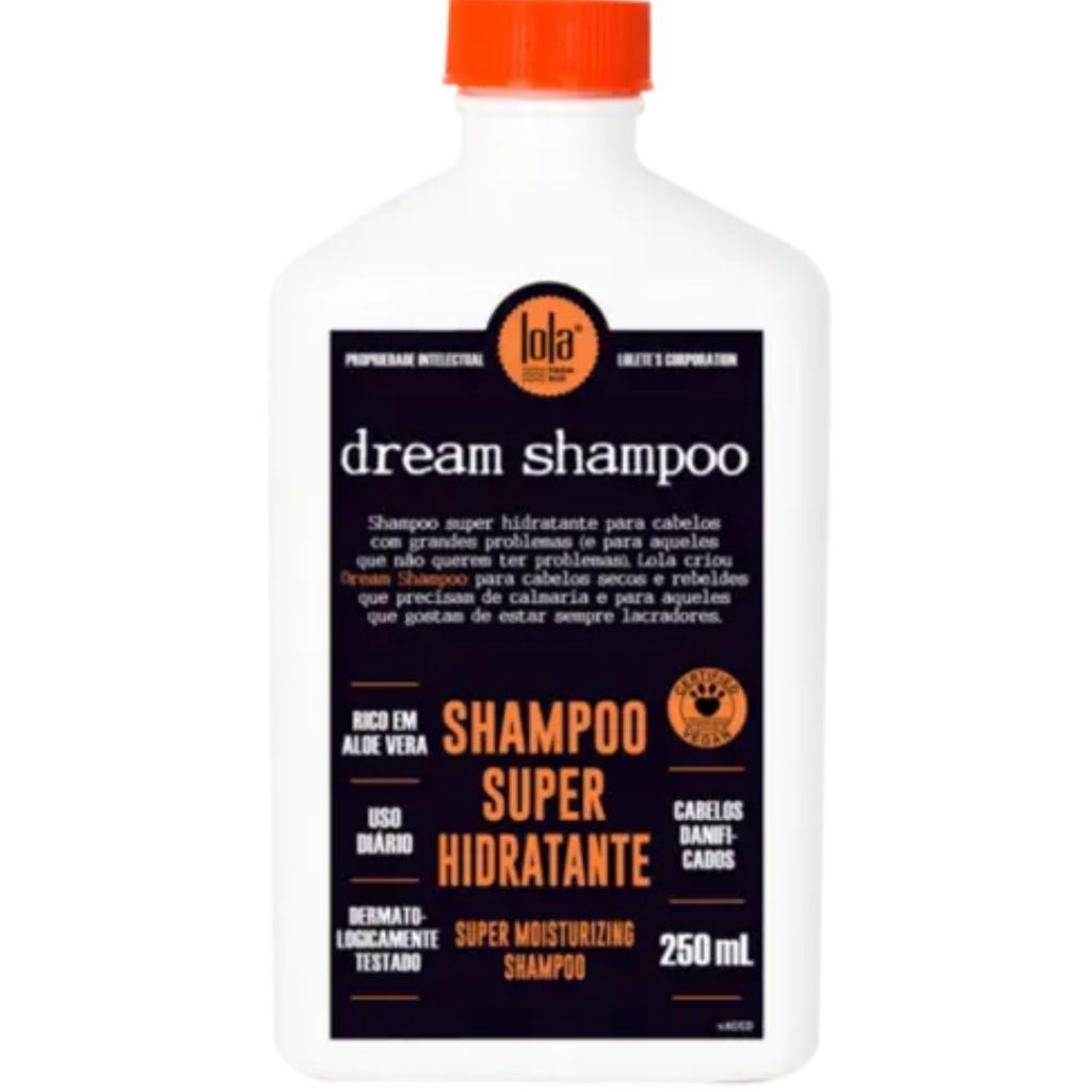 Lola Cosmetics – Dream Cream Shampoo 250ml Super Hidratante
