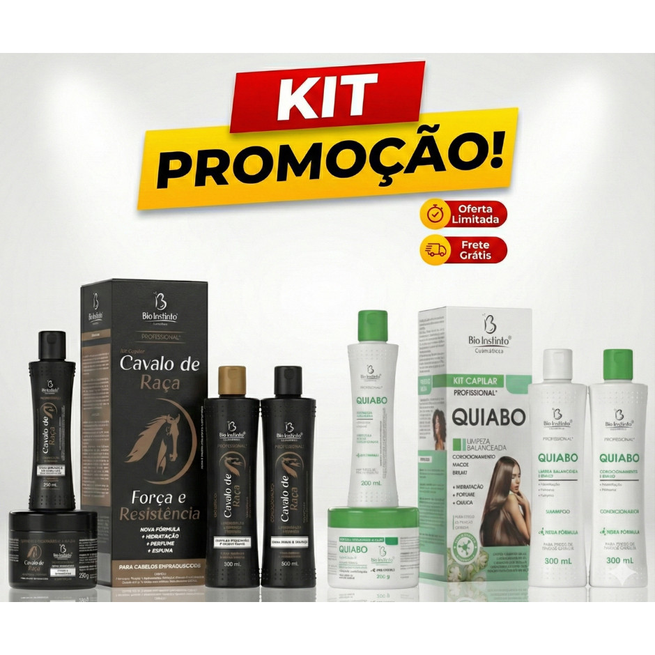Com 02 Kit Shampoo Condicionador Mascara de Hidratação e Leave In 300ml Promoção em Oferta na Shopee