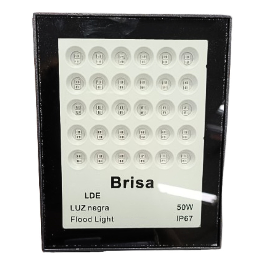 Refletor Luz Negra Led 50w Ip67 Uv Dj Prova D'água Tk