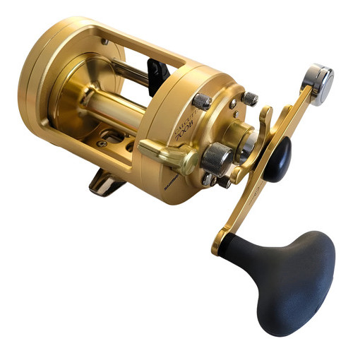 Carretilha Perfil Alto Shimano Calcutta 700 B  (direita) Dourado-escuro Direito