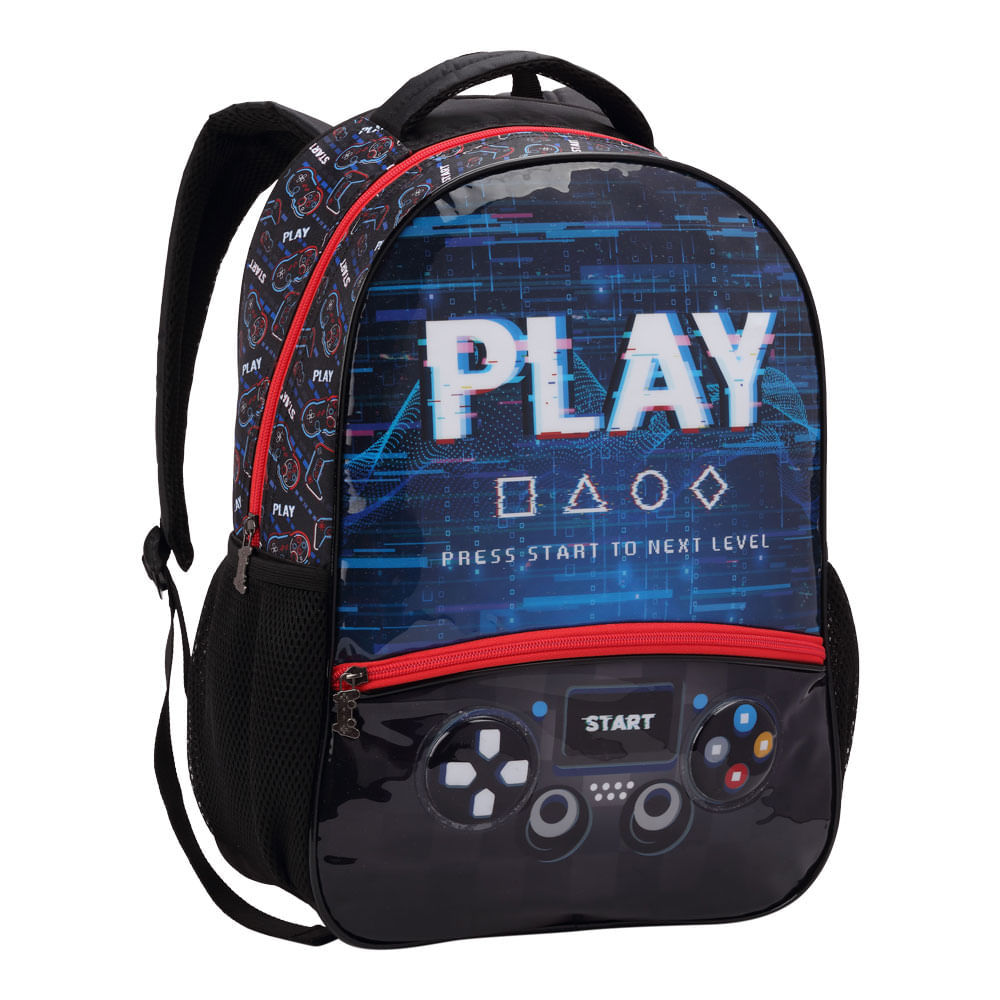 Mochila Infantil Mas Play MI43306 - Seanite em Oferta na Shopee