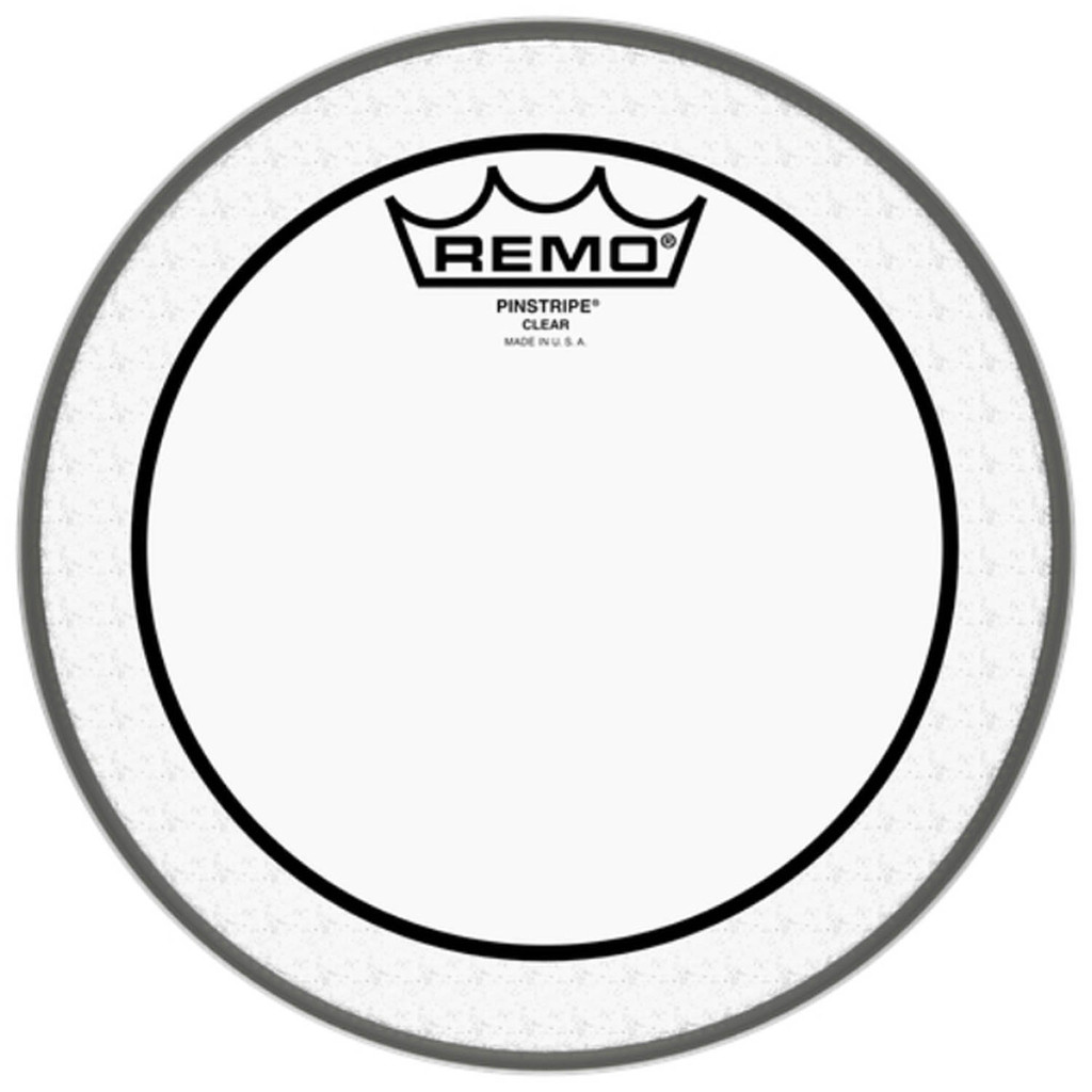 Pele 8" Filme Duplo Transparente Hidráulica Pinstripe Clear by Remo Cód. 10484 ( Made in U.S.A )
