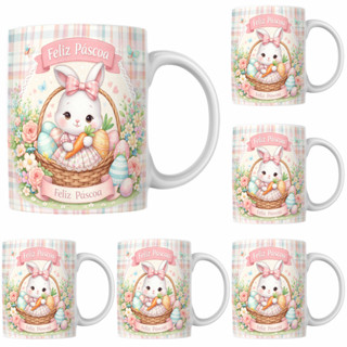 Kit 4 Canecas de Páscoa Para Presente Encantador em Oferta na Shopee