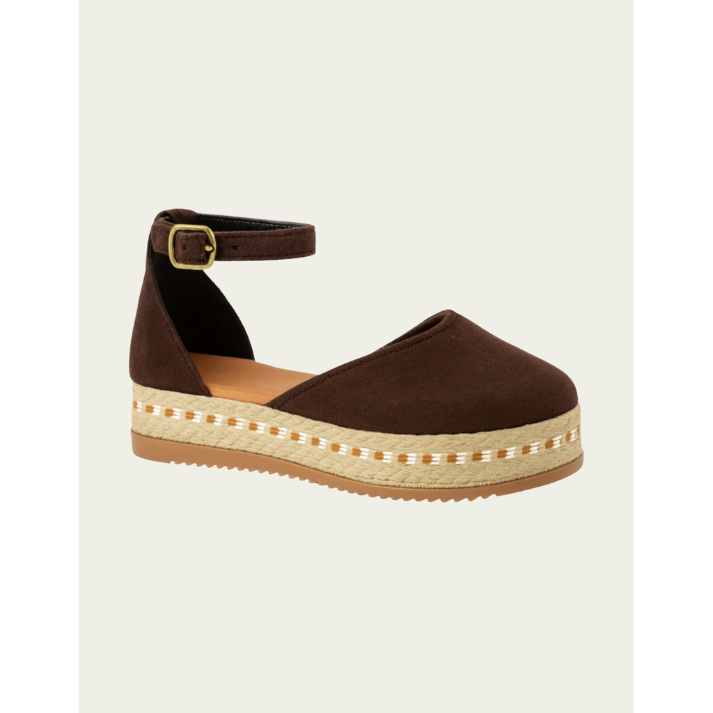 Sandália Feminina Plataforma Flatform Confortável Tamanco Leve SALOMÉ