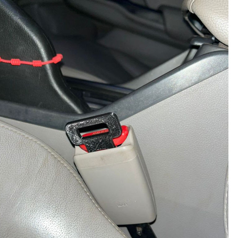 KIT Anti Alarme Sonoro Fivela Lingueta Clip Cinto de Segurança Anti Alarme Sonoro Universal Carro