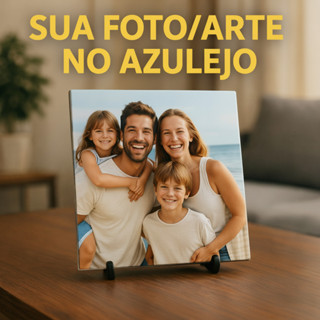 Quadro decorativo foto família quadro decorativo sala foto personalizada quadro de azulejo decorativo foto para casa em Oferta na Shopee