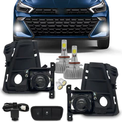 Kit Farol Milha Neblina Novo Hb20 2023 2024 + Kit Super Led