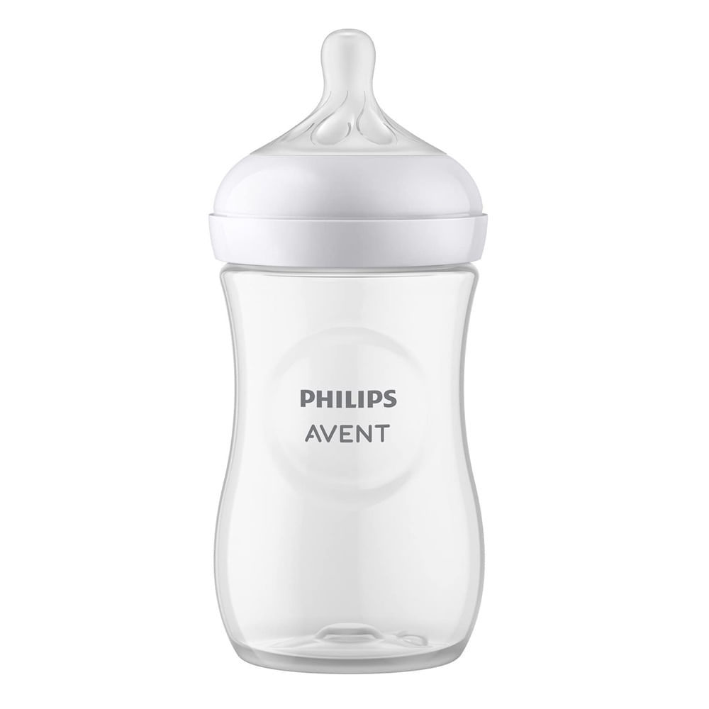 Mamadeira Philips Avent Pétala 3.0 Transparente 260ml em Oferta na Shopee