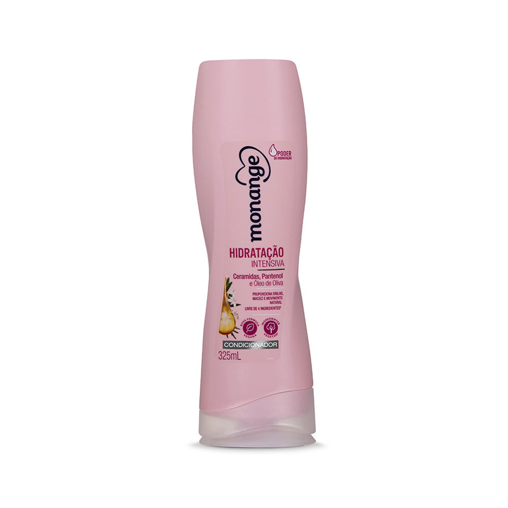 Condicionador Monange Hidratação Intensiva 325ml em Oferta na Shopee