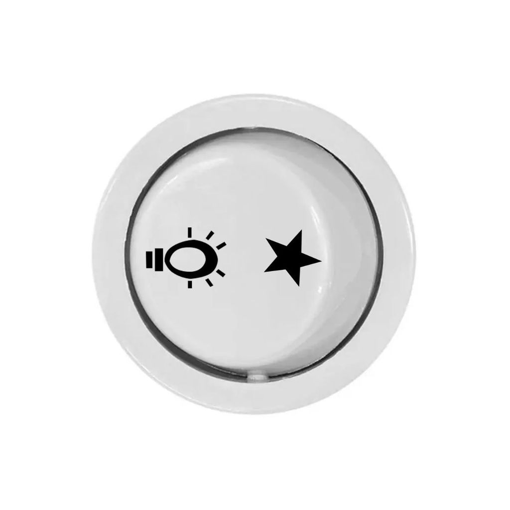 Interruptor e Ignição Para Fogão Dako Atlas Luz, Branco Orig