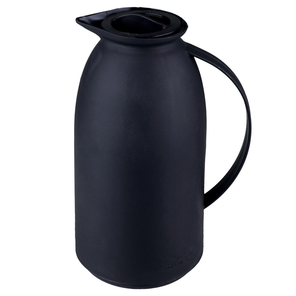 Garrafa Térmica Invicta 8803 Vogue Rolha Dosadora Preta 750ml em Oferta na Shopee