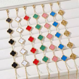 Pulseira Feminino Prateada 5 Flors Em Aço Inox Consistência Dupla Face em Oferta na Shopee