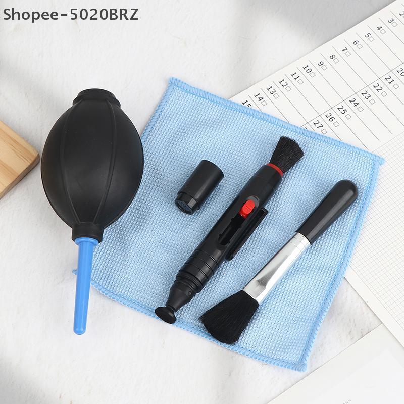 [THEBR] Caneta De Limpeza De Lentes Com Escova Macia Cabeça De Carbono Dupla Face Para De Câmera Óculos Ópticas PS4 PS5 