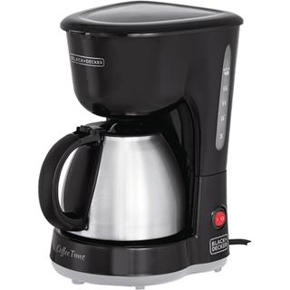 Cafeteira Elétrica 18 Xícaras Black & Decker CM15 com Jarra Inox Preta e Prata 127V em Oferta na Shopee
