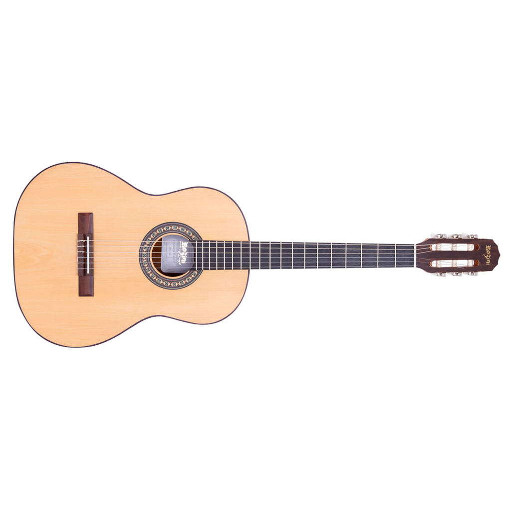 Violão Rozini Etudante Classico Fosco Natural Cordas de Nylon Corpo em Imbuia Tampo em Marfim