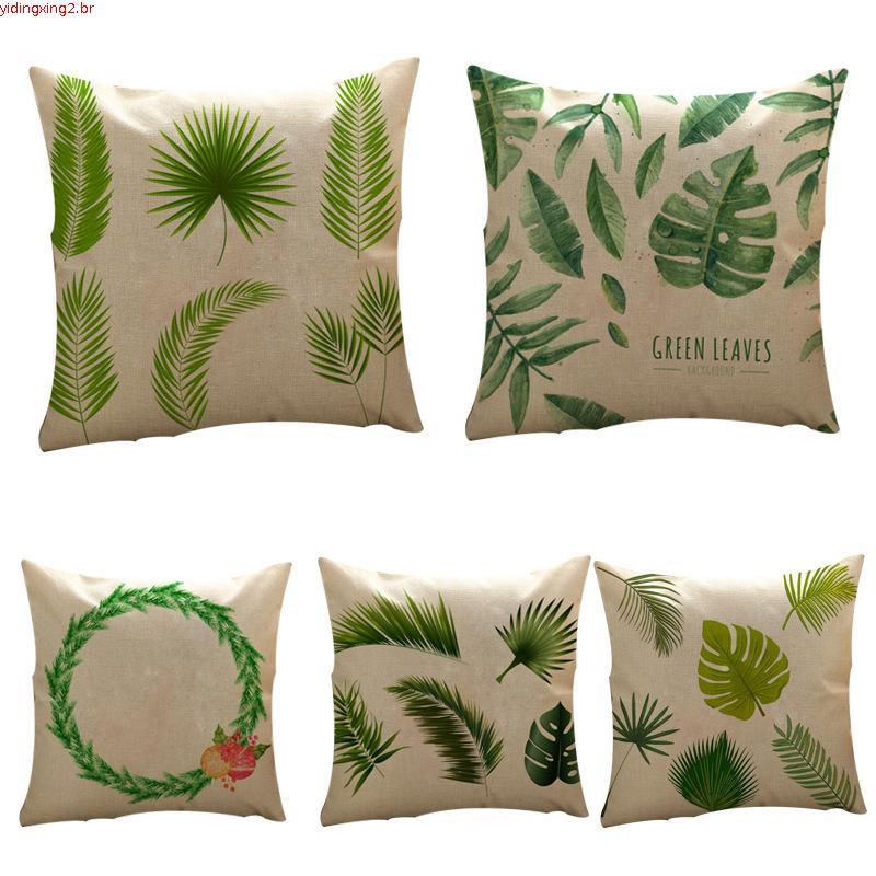 Kit Capas de Almofada Linho 4 Peças Modernas