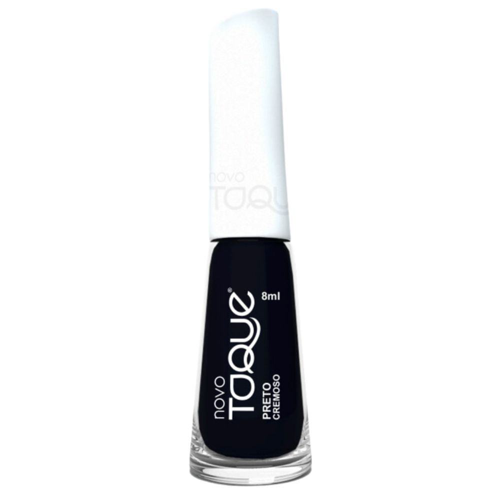 Esmalte Novo Toque Preto Cremoso 8ml em Oferta na Shopee